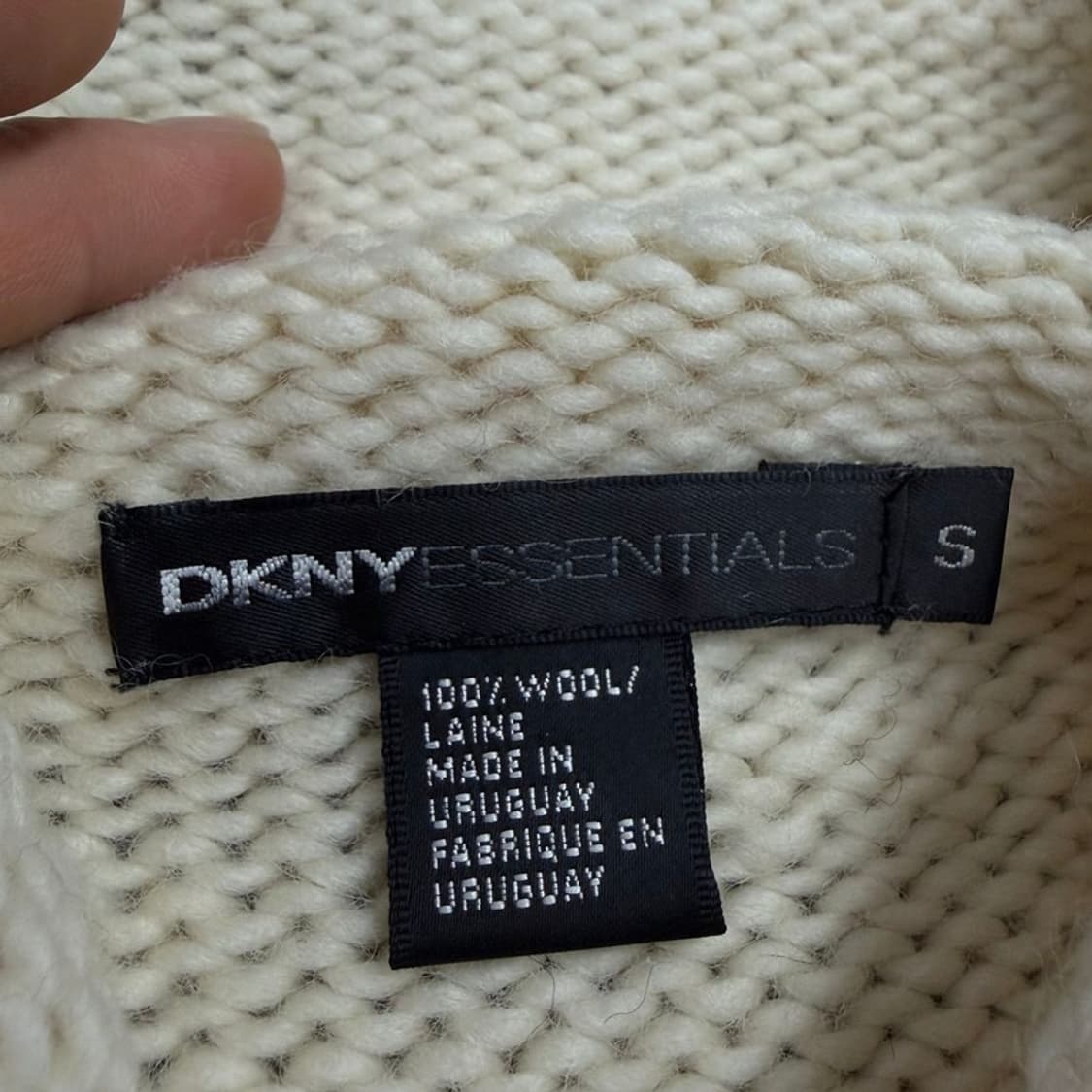 dkny 프린팅 터틀넥 니트 v4332 상품이미지5