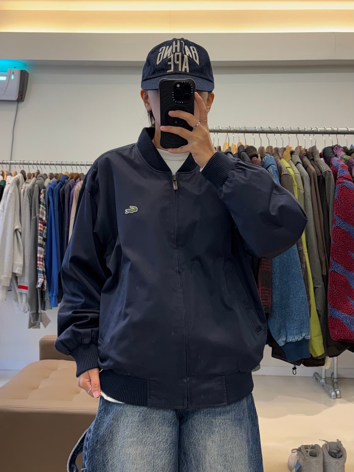 라코스테 리버시블 항공점퍼 상품이미지5