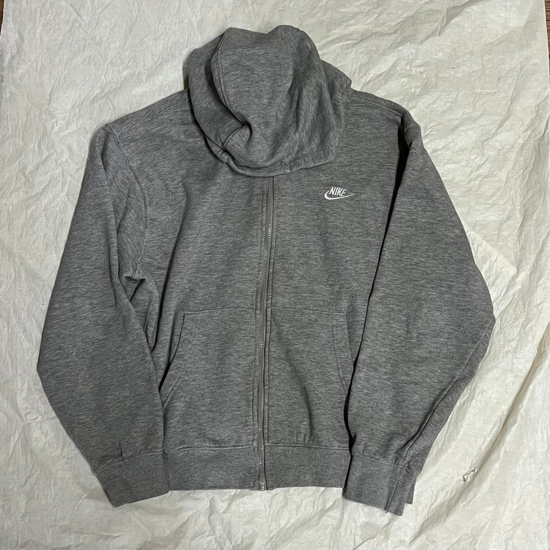 나이키 회색 후드집업 L 상품이미지1