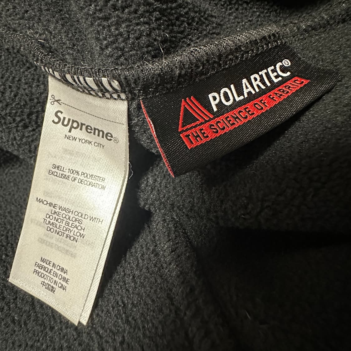 SUPREME polartec zip Jacket 상품이미지5