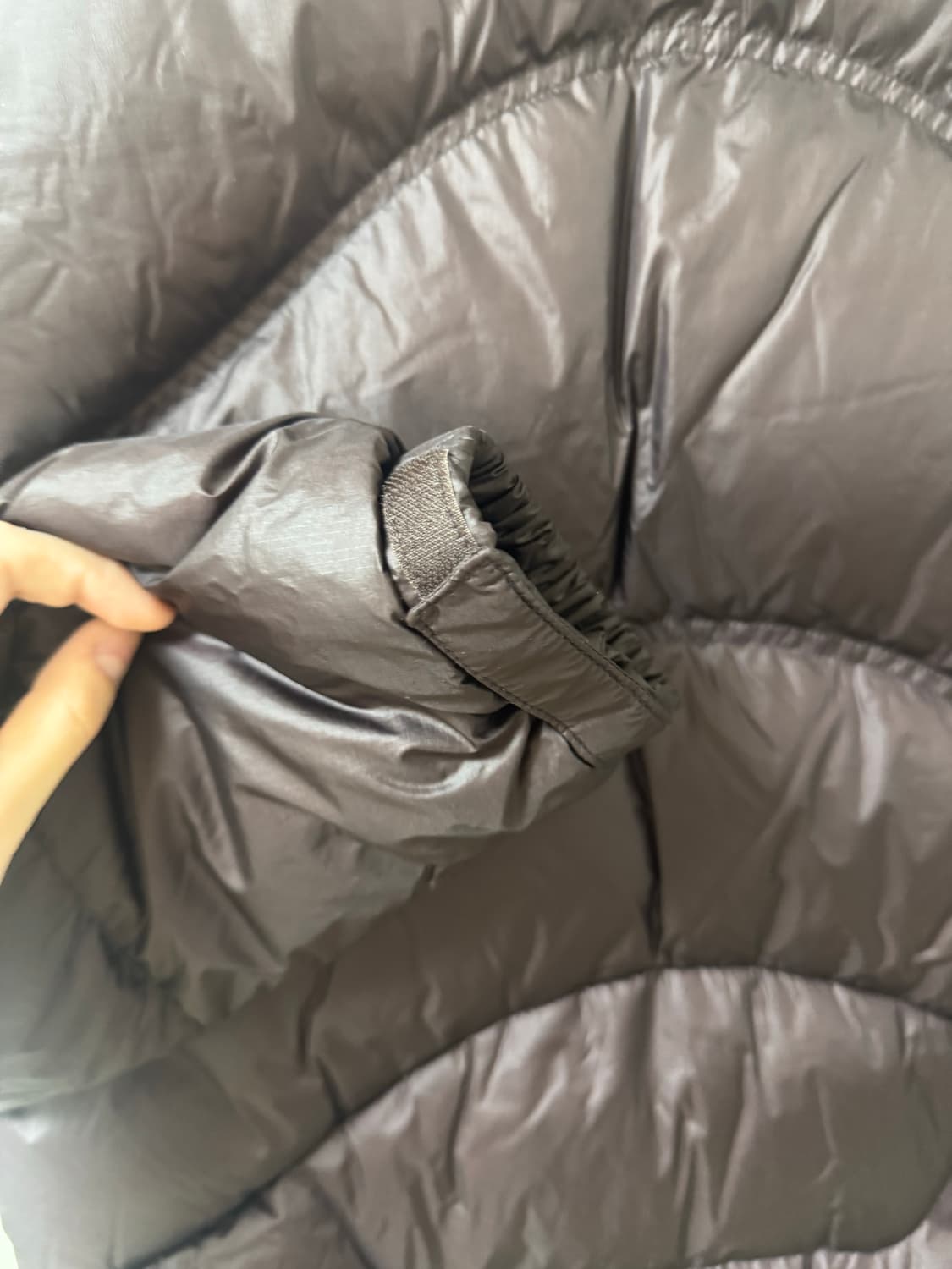 살로몬 컨투어 다운 자켓 패딩 초콜릿 컬러 (S) 상품이미지6