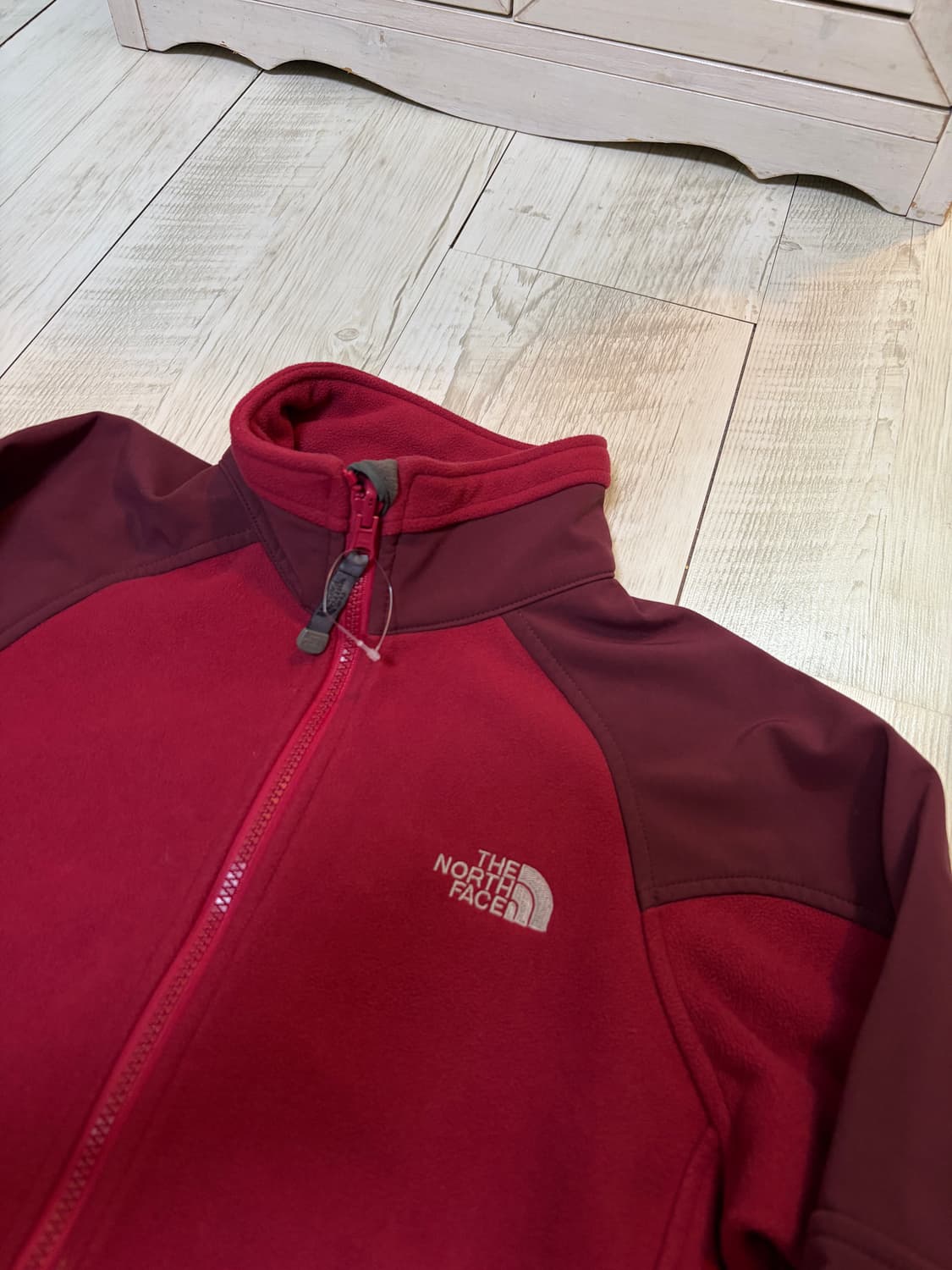 [Womens M]노스페이스 고어 윈드스토퍼 플리스 자켓 버건디 상품이미지2