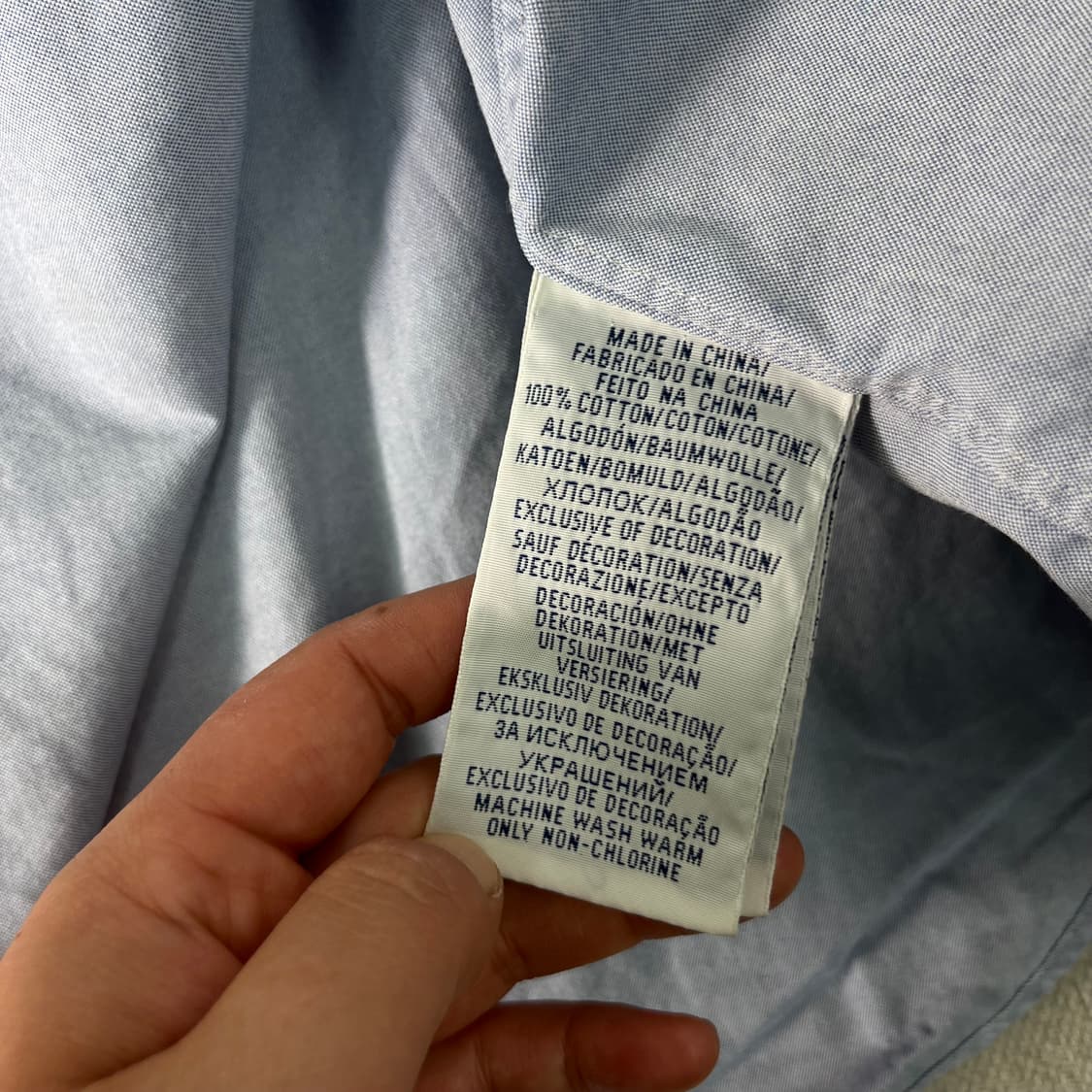 105 폴로랄프로렌 옥스포드 코튼 셔츠 상품이미지7