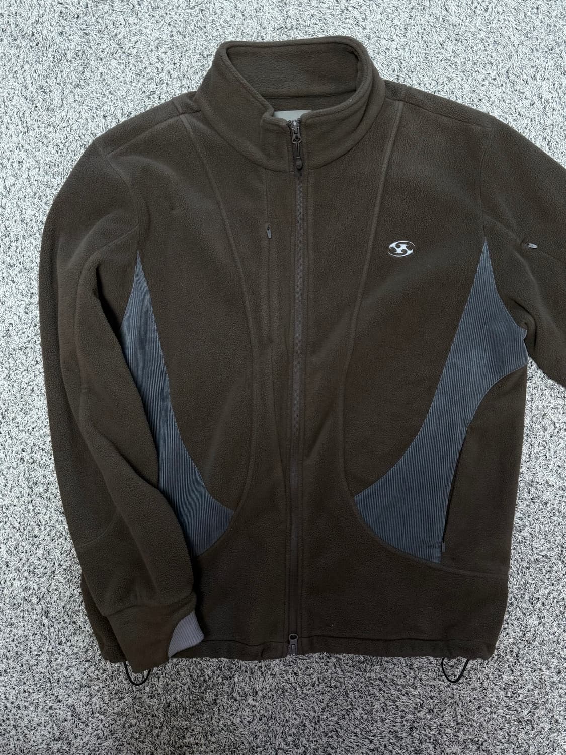 24fw 산산기어 플리스 자켓 브라운 상품이미지1