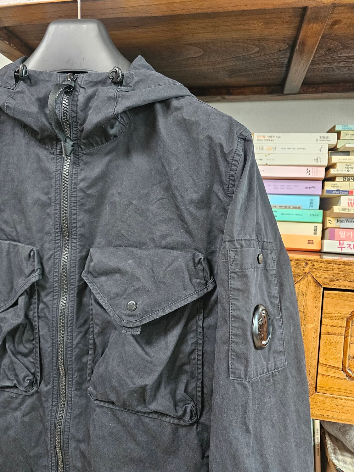 씨피컴퍼니 cp컴퍼니 후드 자켓 팔아요 95 100 가먼트다잉 상품이미지2