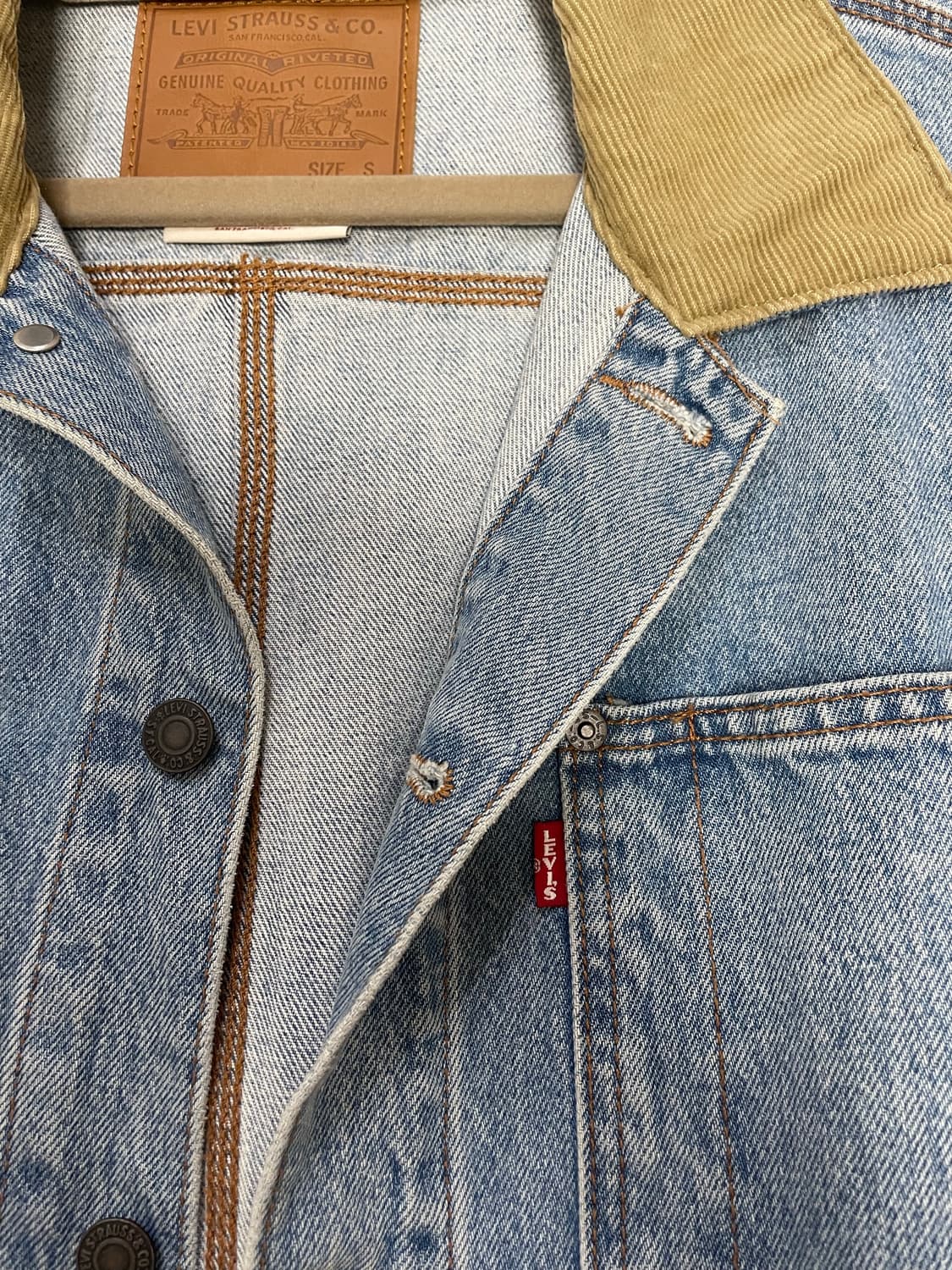 리바이스 데님 자켓 상품이미지3