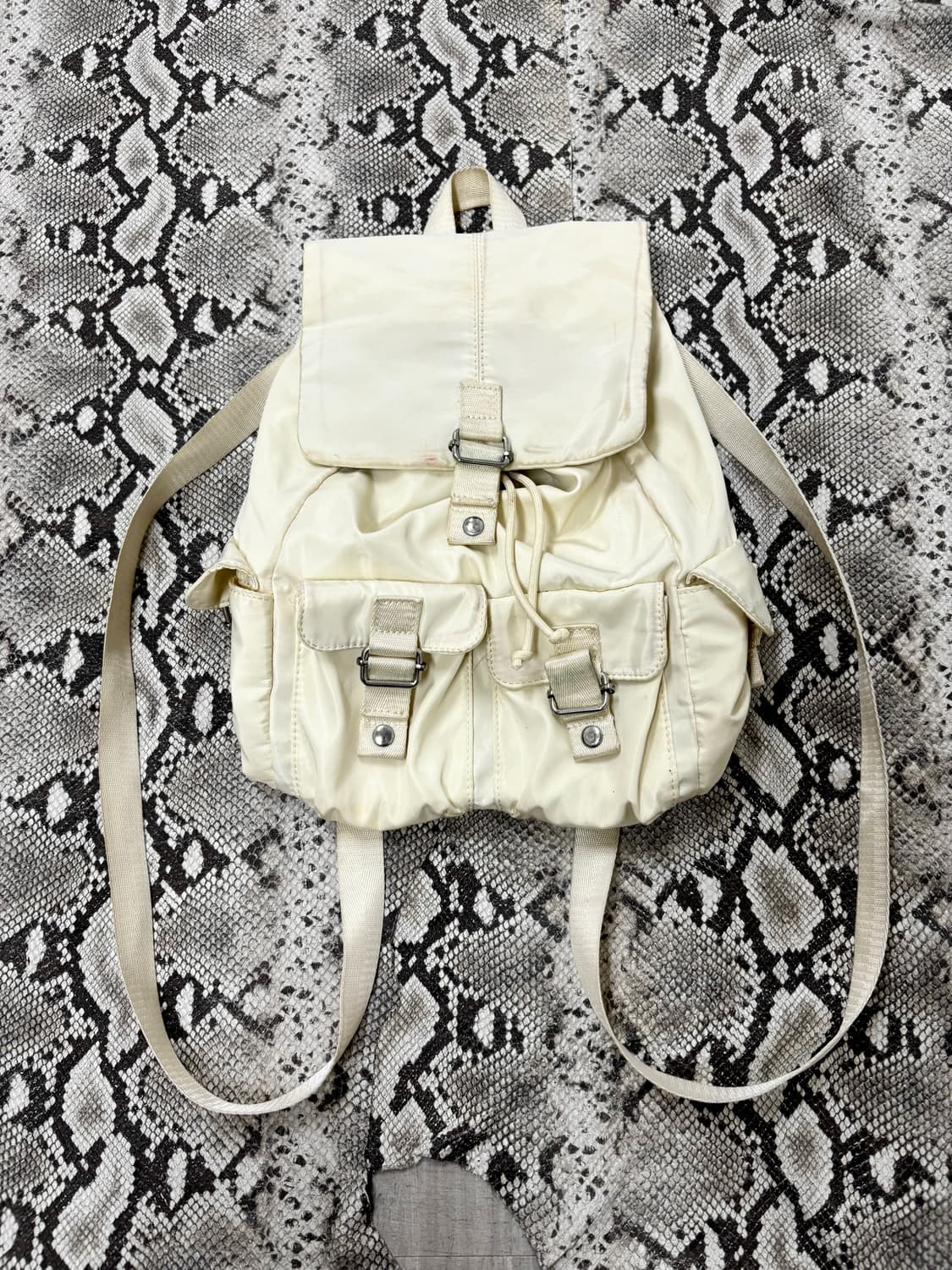 “Vintage” Y2K Mood White Bag 상품이미지1