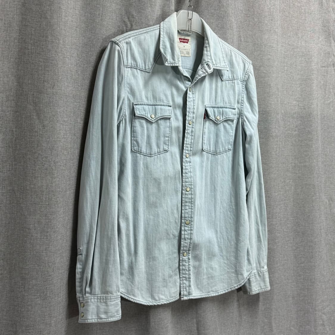 ​[M] 리바이스 웨스턴 데님 셔츠 (연청) 상품이미지2