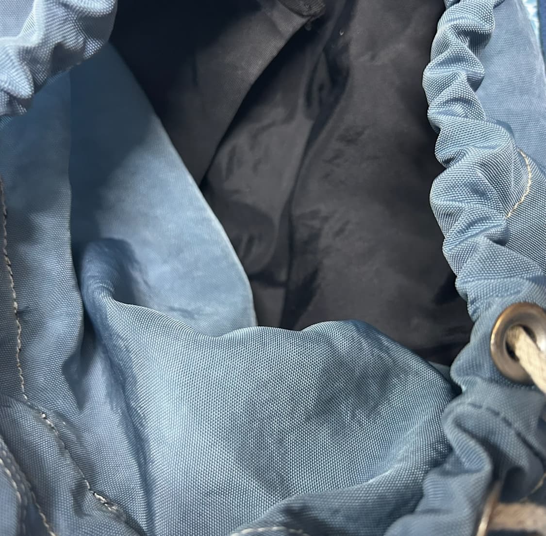 키플링 백팩 복조리 가방 연청 데님 블루 y2k   상품이미지3