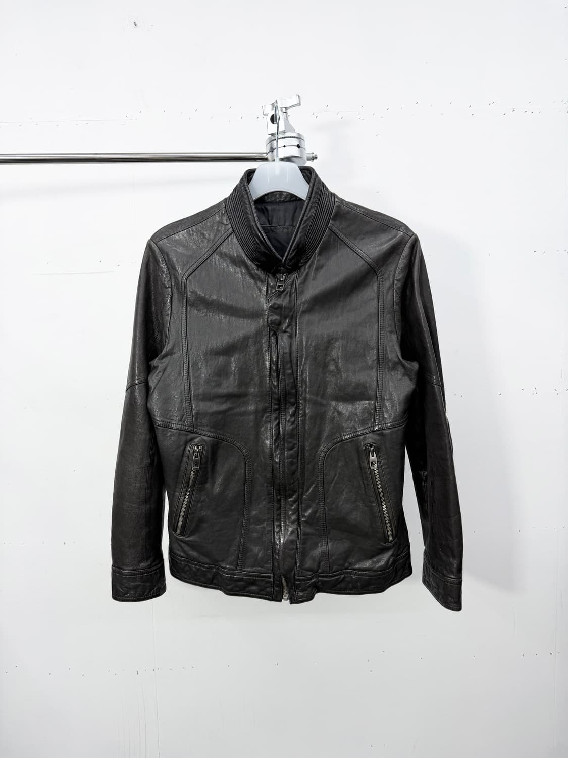 Franco Ferraro lambskin biker jacket 상품이미지2