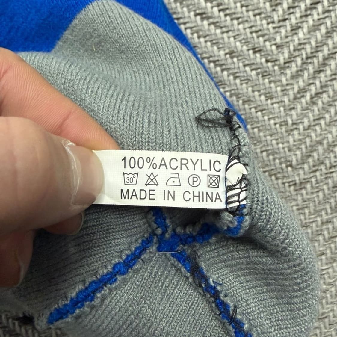 빈티지 원 하키 폼 비니 v2384 상품이미지4