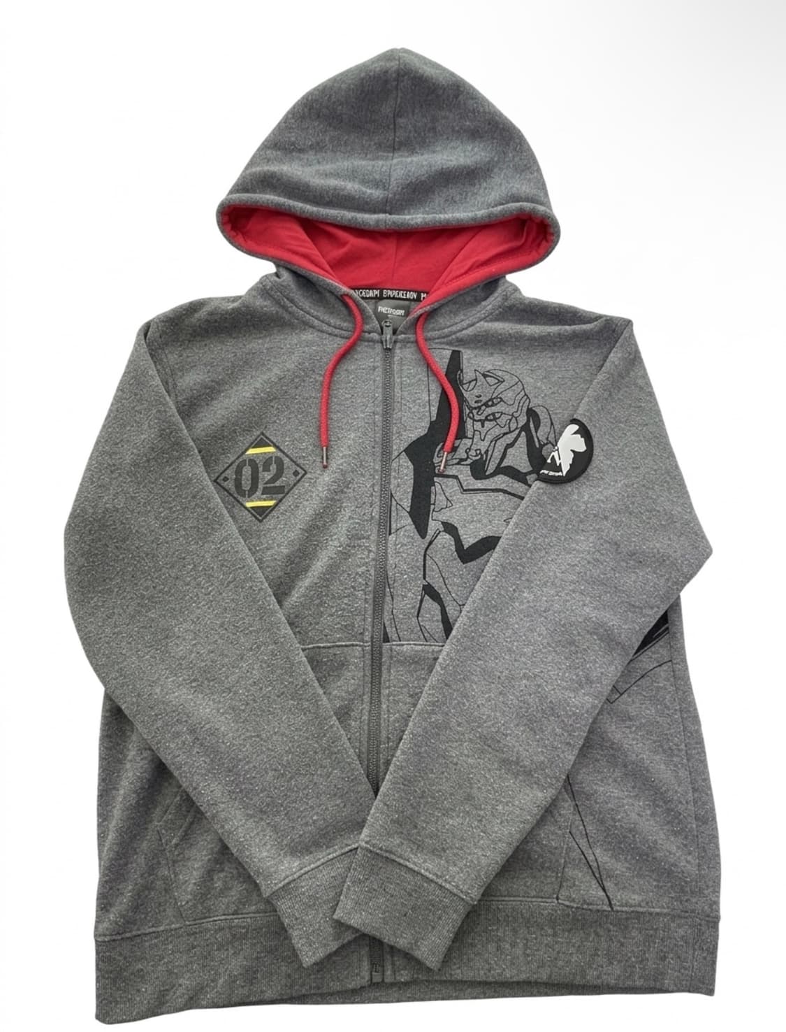 에반게리온 2호기 후드집업 상품이미지1
