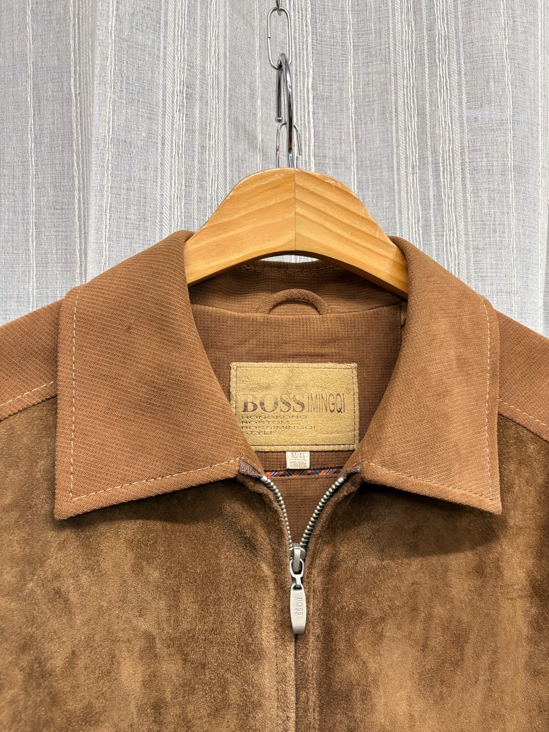 BOSS 브라운 스웨이드 자켓 상품이미지6