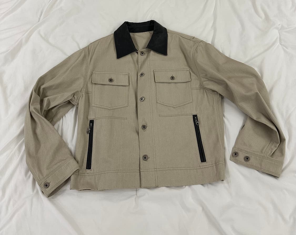 쿠어 패치워크 필드자켓 (샌드베이지 , M) 상품이미지4