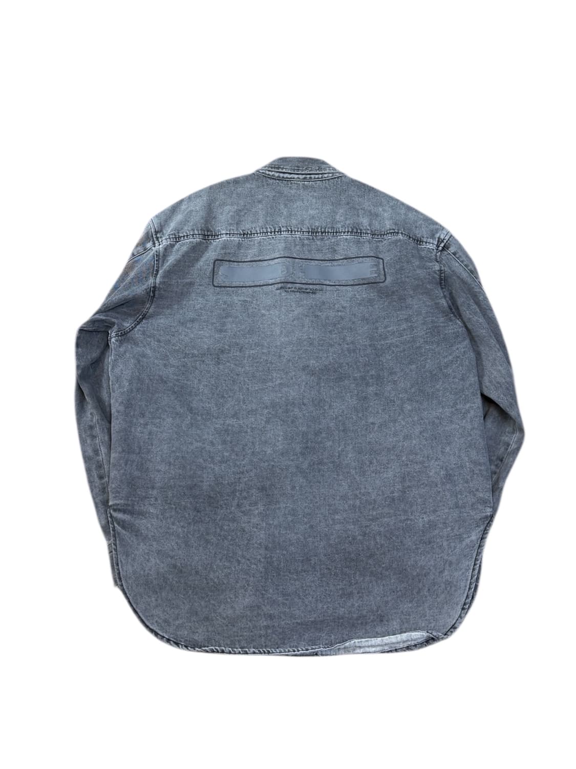 솔리드 옴므 빽로고 셔츠 자켓 상품이미지3