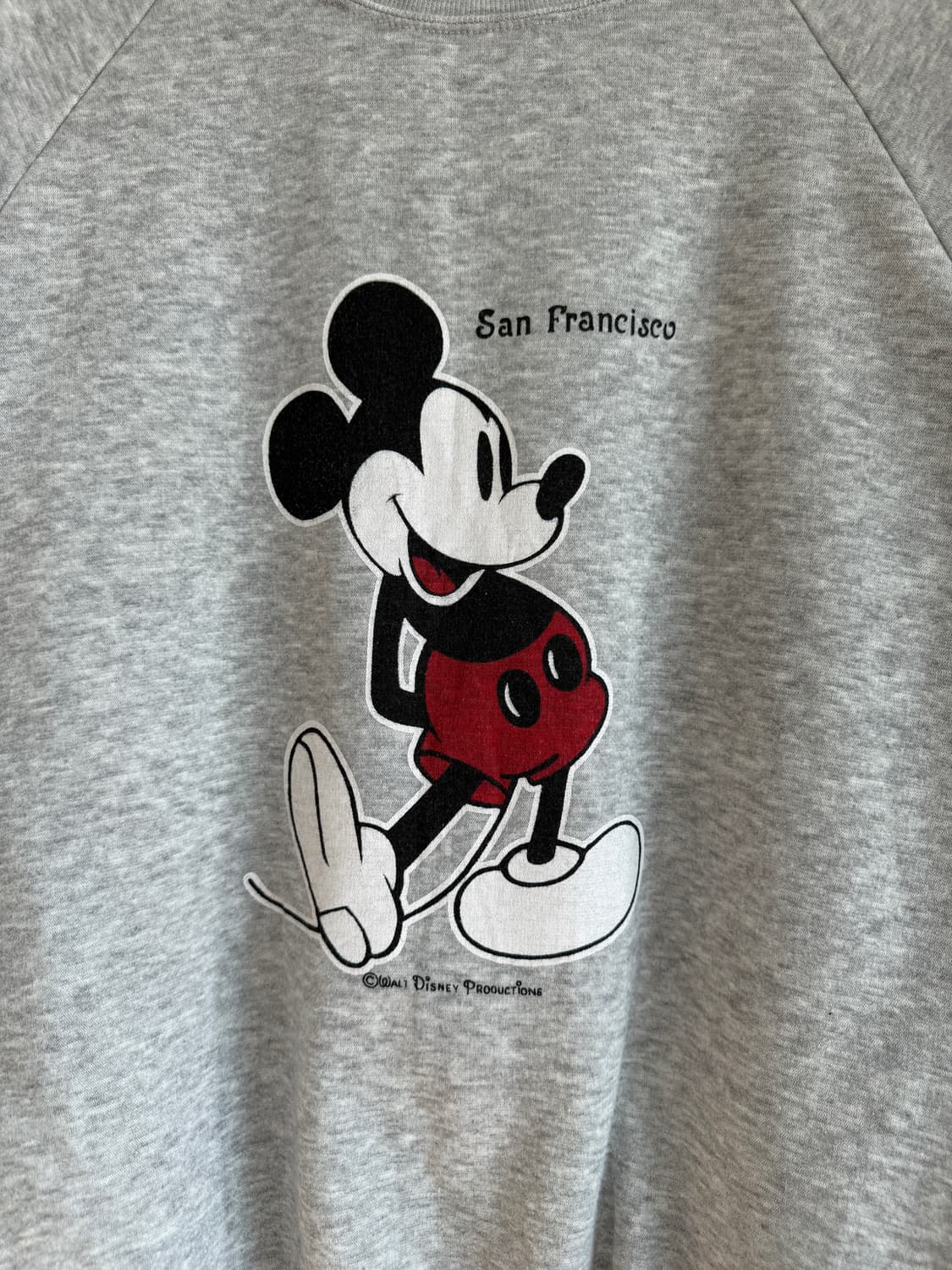 빈티지(Vintage) 미키마우스 스웻 셔츠 상품이미지3