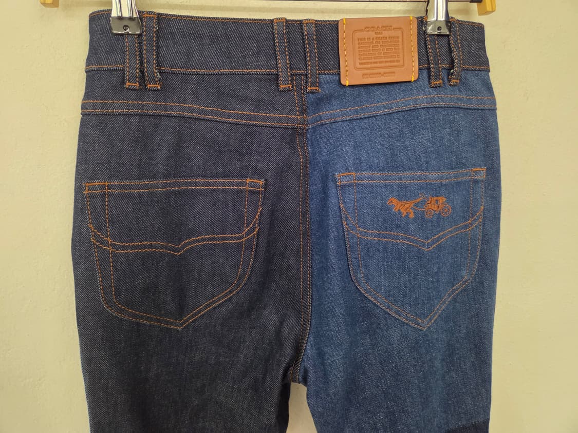 코치 패치워크 데님 팬츠 0사이즈 상품이미지7