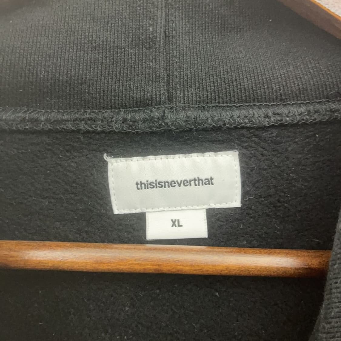디스이즈네버댓 스트릿 힙합 스펠로고 약기모 후드티 XL C07481 상품이미지5