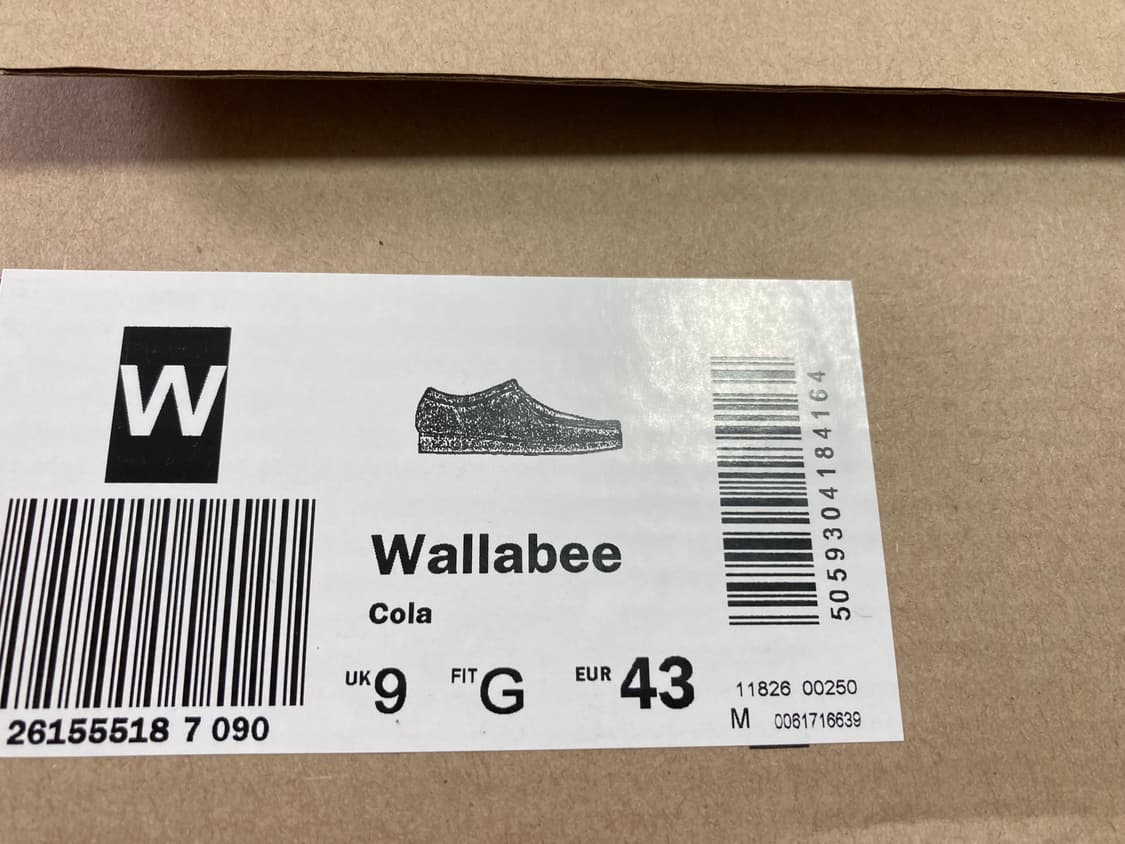 [UK9/275] 클락스 왈라비 모카신 / 콜라 브라운 상품이미지8
