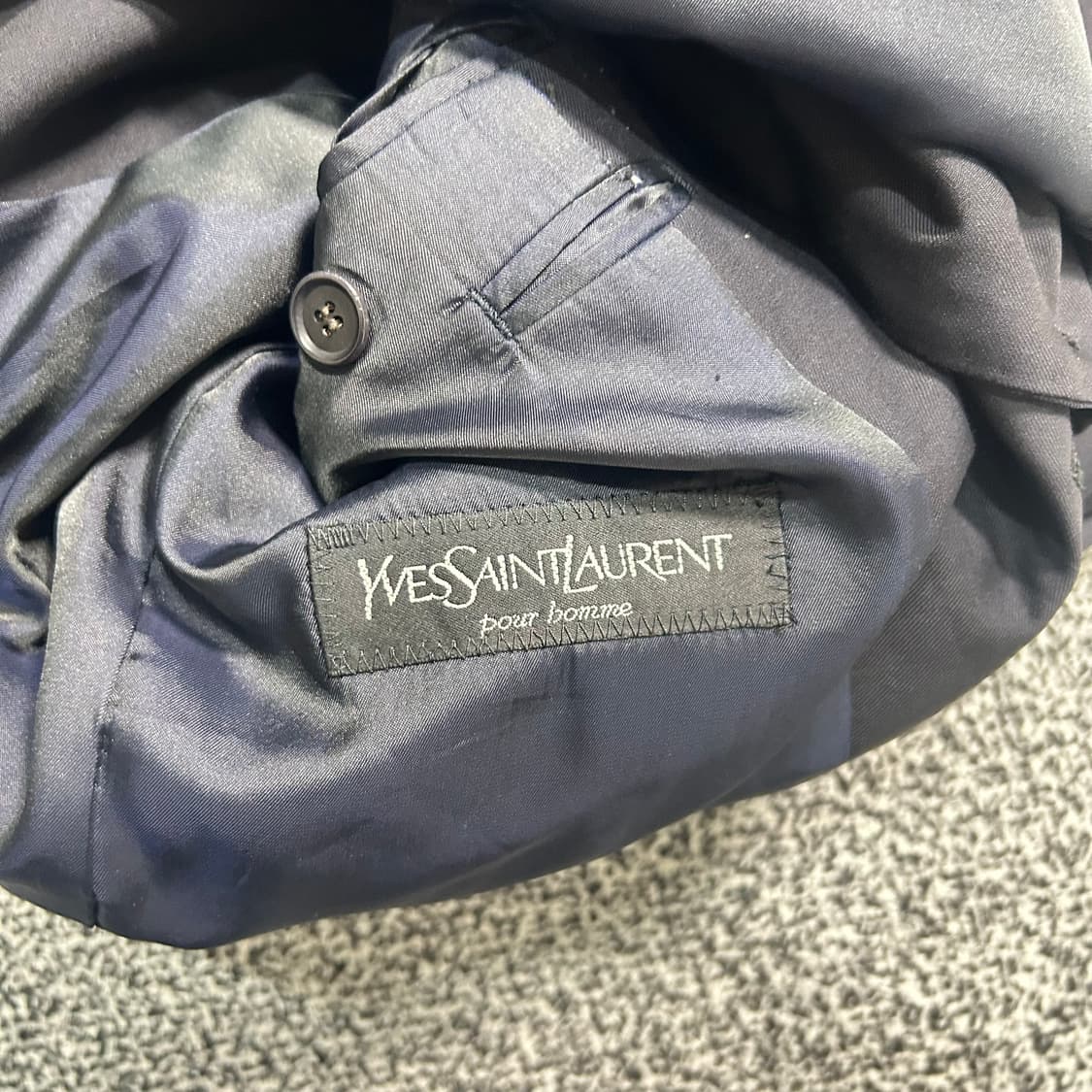 입생로랑 ysl 블랙 블레이저 상품이미지5