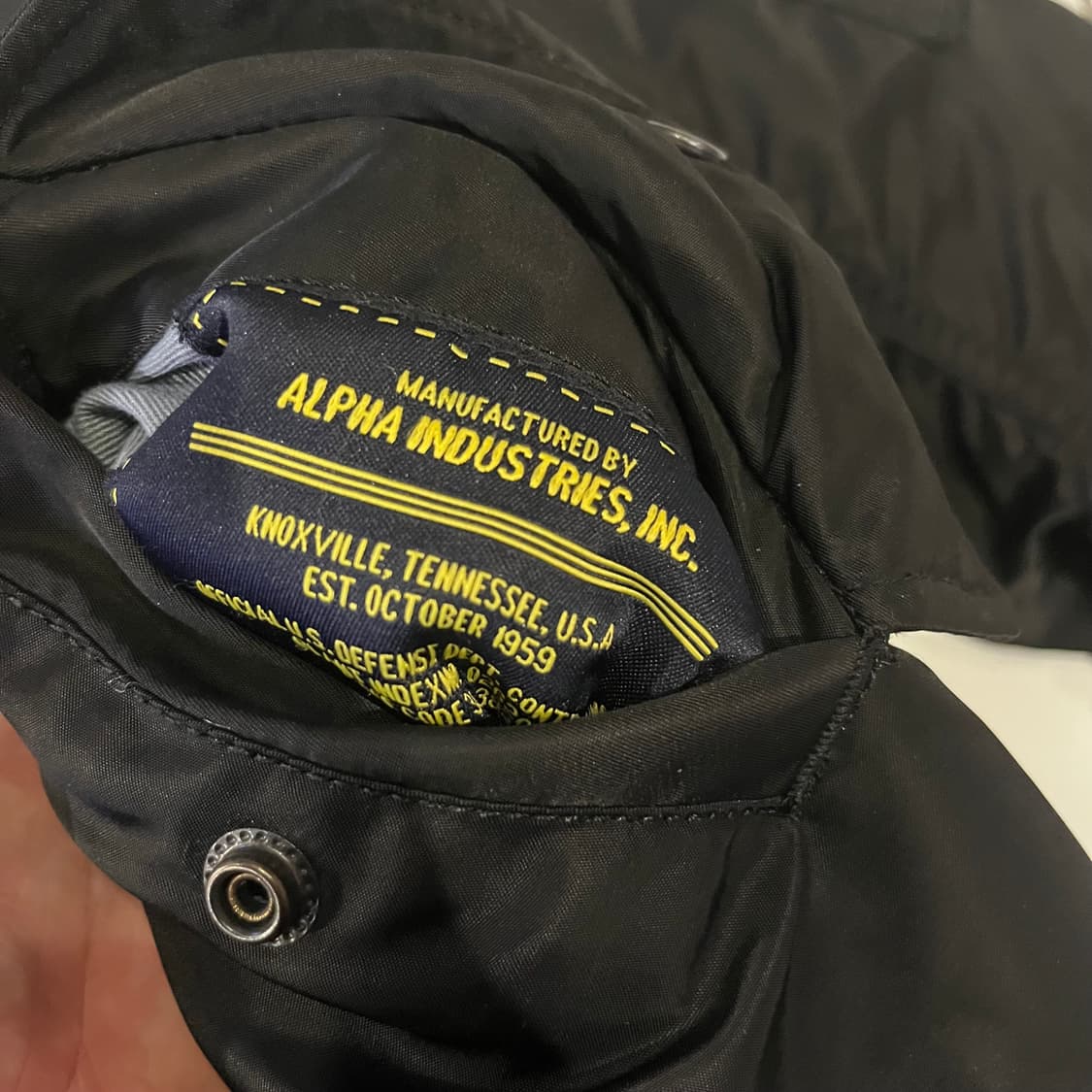 알파인더스트리 플라이트 ma-1 자켓 항공점퍼 상품이미지7