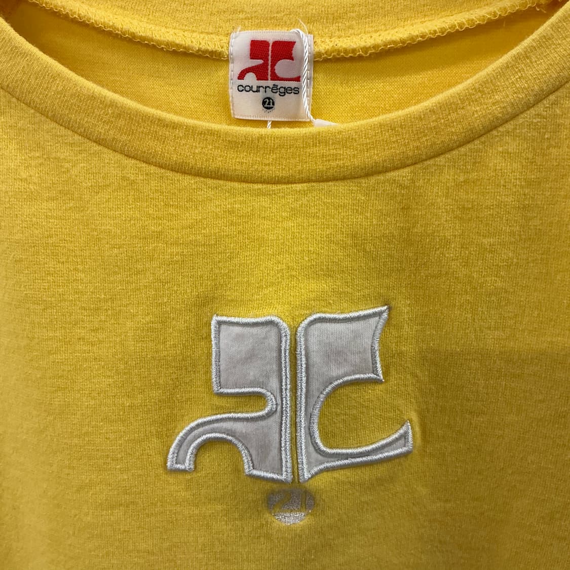 꾸레쥬 반팔티 상품이미지2