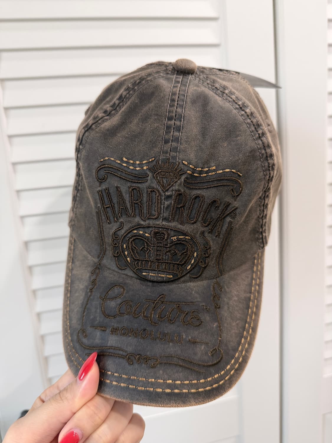 하드록 카페 호놀룰루 볼캡 모자 상품이미지1