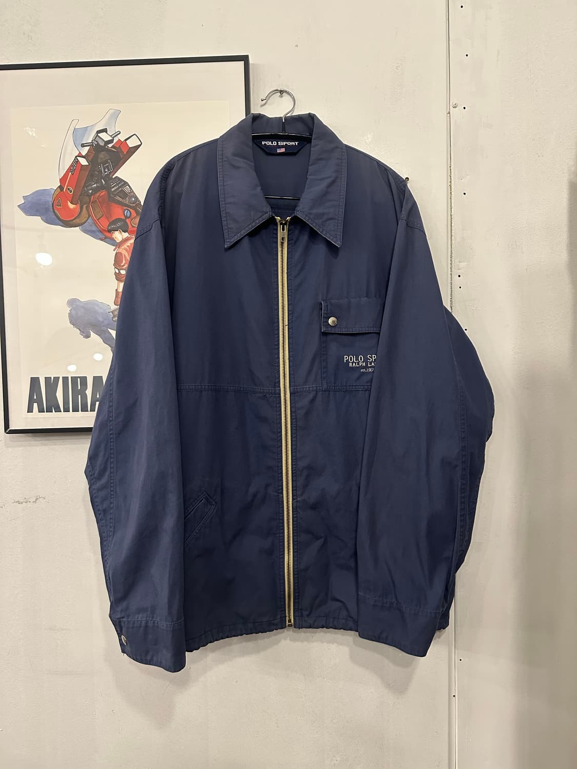 90s 폴로 스포츠 그레이 리프 자켓 상품이미지2