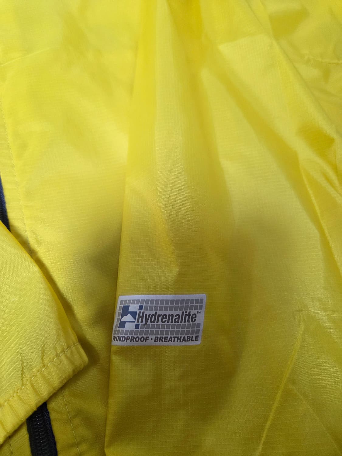 노스페이스 하이드레날라이트 바람막이 방수자켓 패커블 자켓 XL 옐로우컬러 상품이미지2