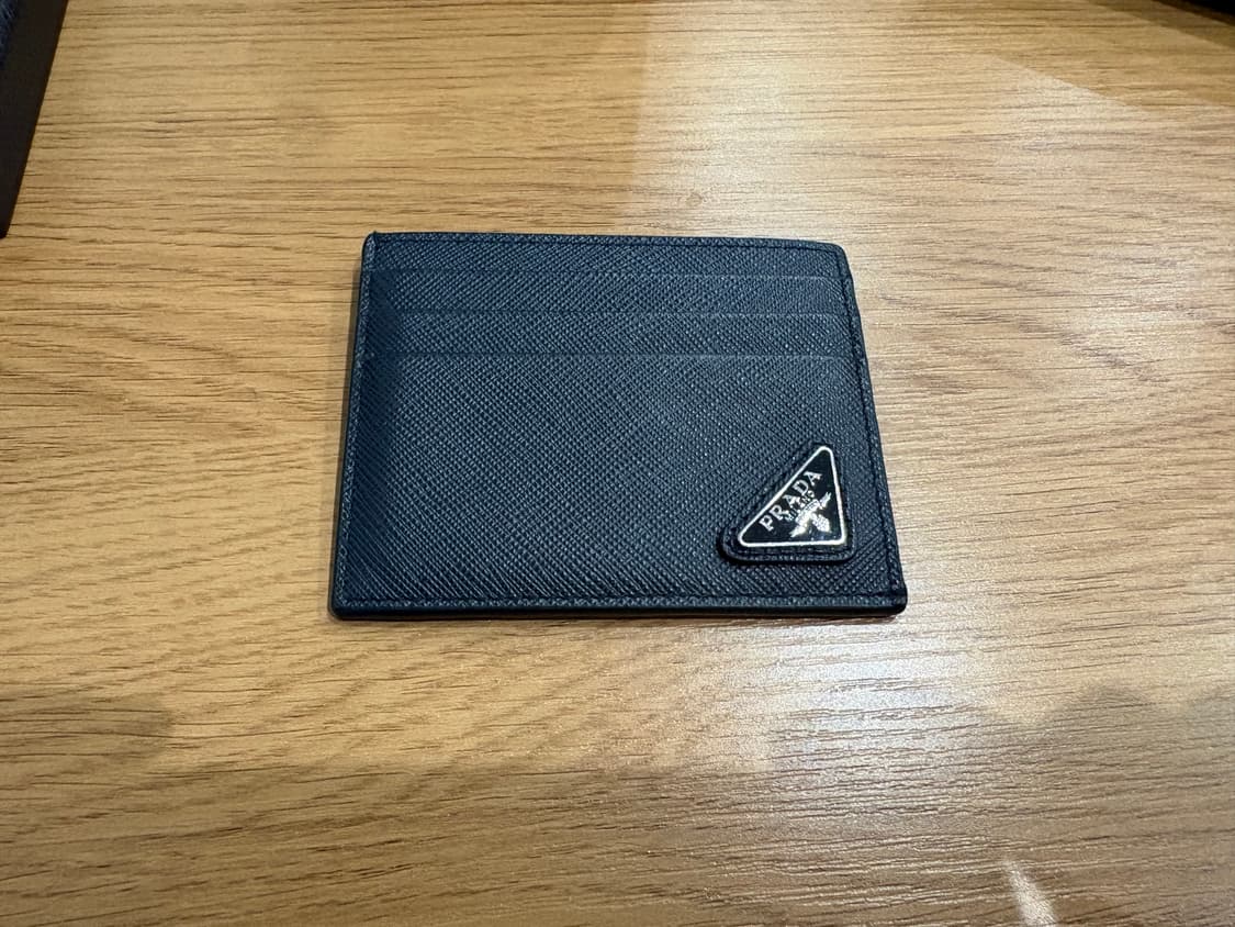 프라다 사피아노 발틱블루 카드지갑 상품이미지4