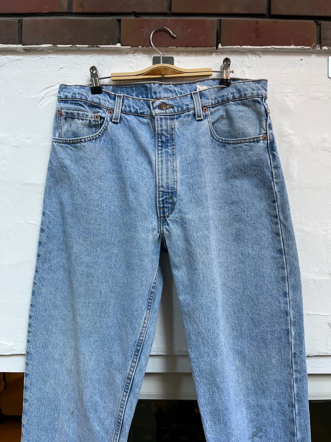 Levis 550 리바이스 릴랙스드 테이퍼드 데님 진 36x32 상품이미지2
