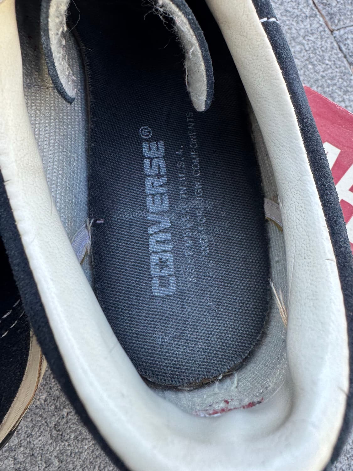 90s 컨버스 원스타 스웨이드 네이비 270 상품이미지6