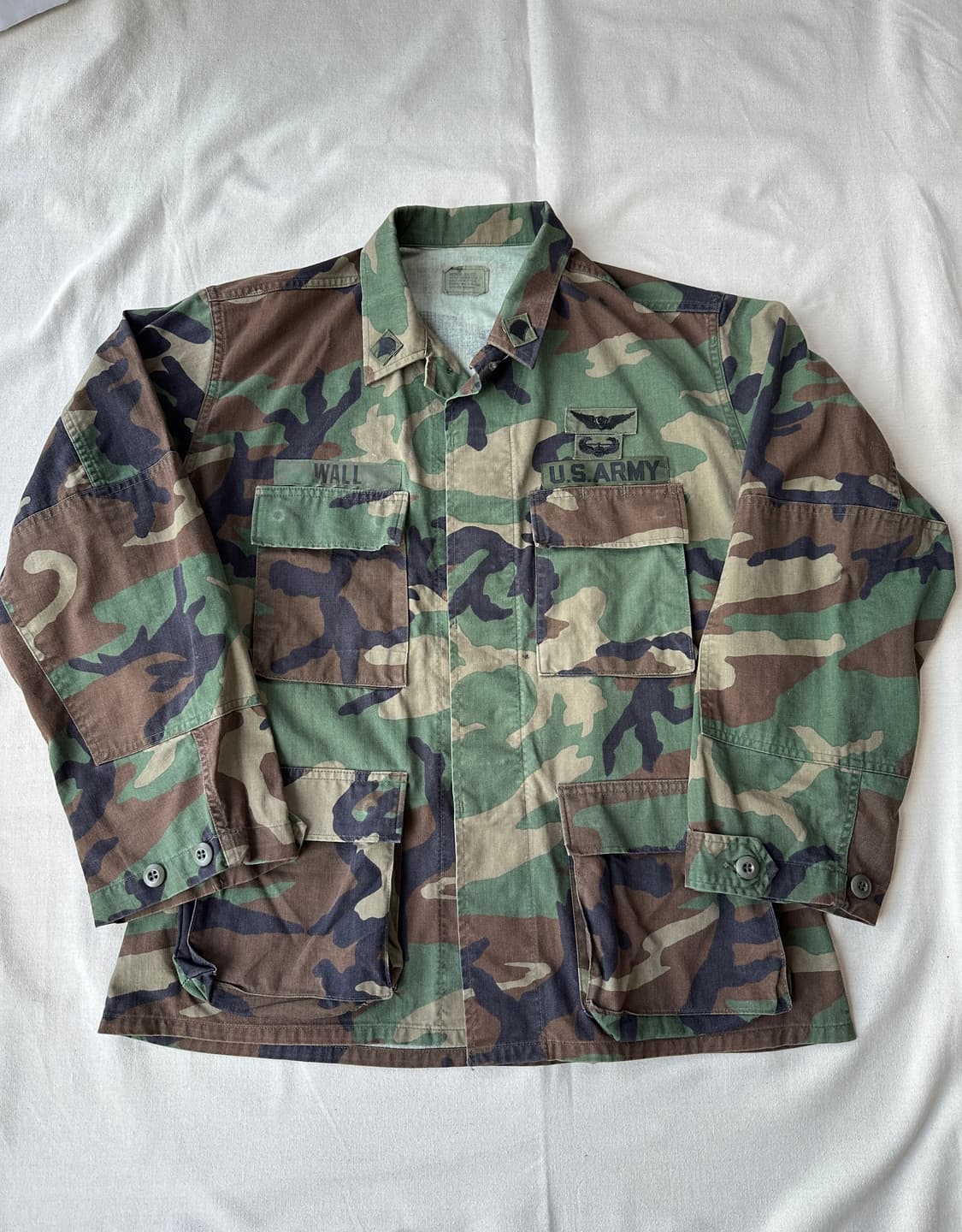 미군 우드랜드 90 BDU 자켓 M/S (100) 상품이미지1