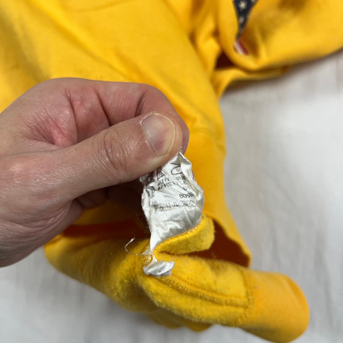 90‘s 폴로랄프로렌 polp usa 성조기 스웻 하프집업 상품이미지9