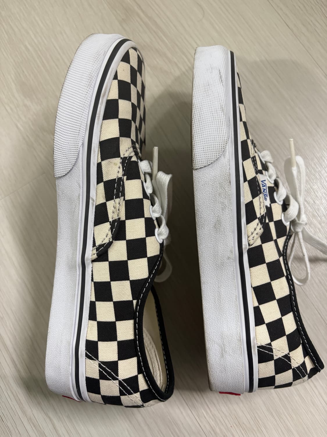 반스 체커보드 스니커즈 운동화 230 상품이미지5