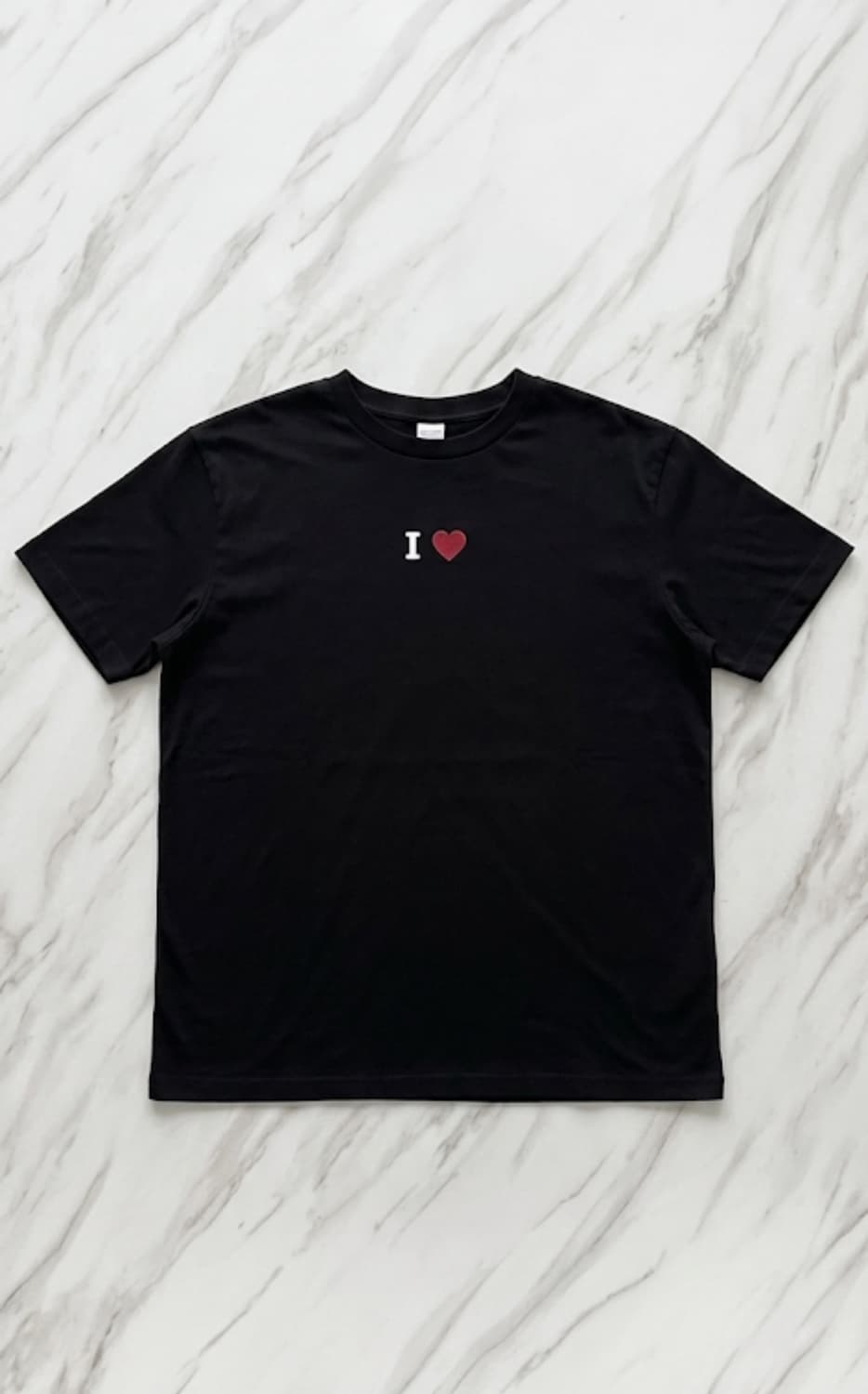 I♥️ 블랙 반팔티 L 상품이미지1