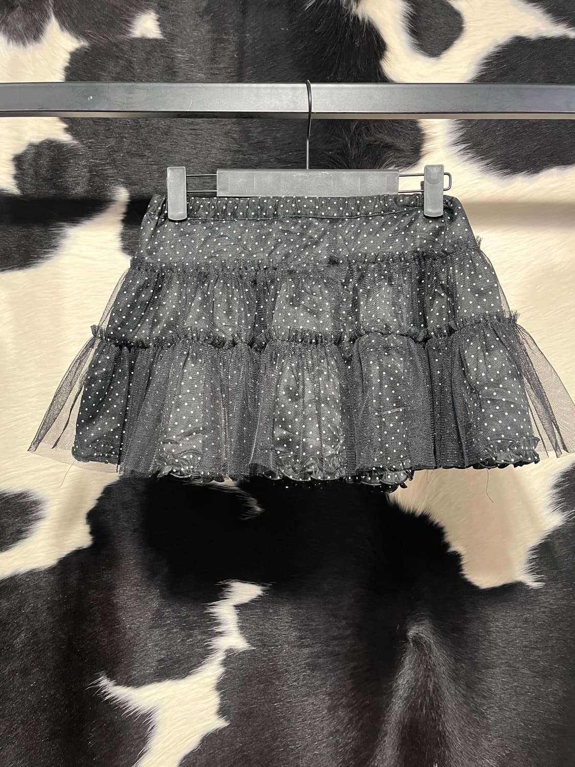 도트 프릴 스커트 상품이미지1