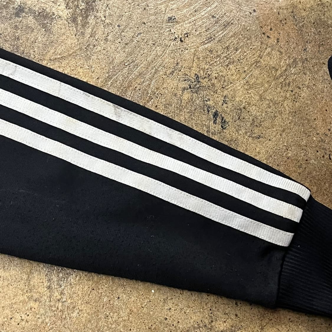 [정품/90] 아디다스 삼선 트랙탑 블랙 검흰 져지 b8 상품이미지9