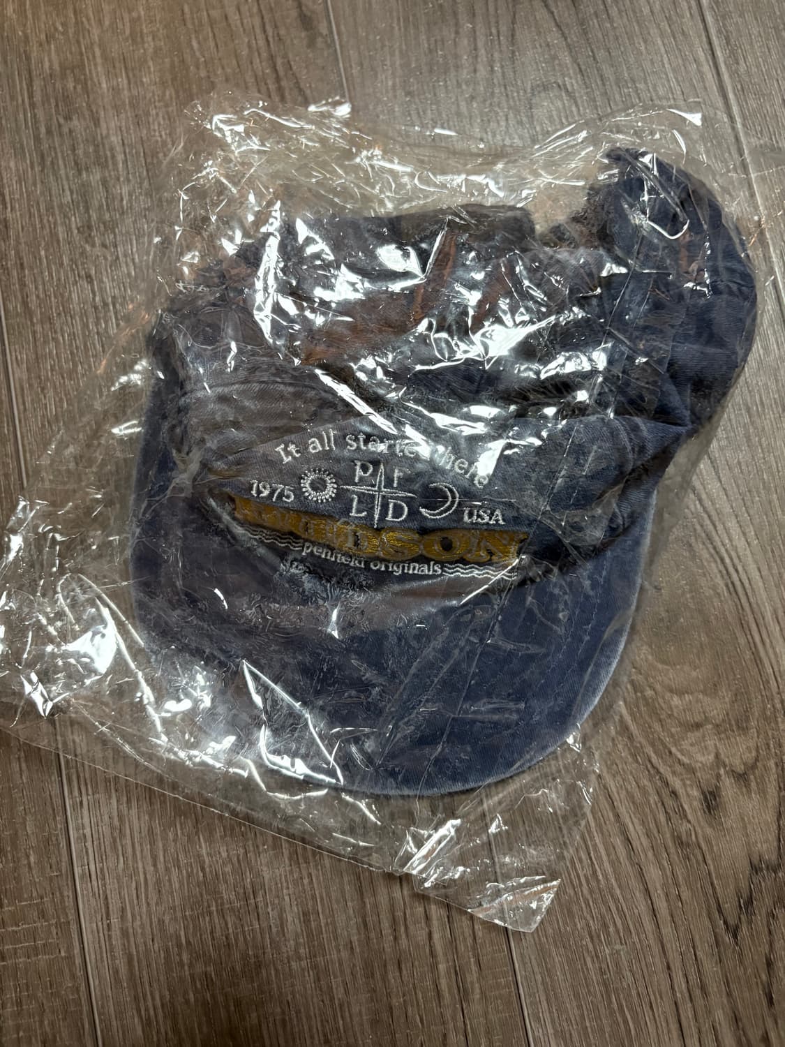 팬필드 시그니처 모자 네이비 상품이미지3