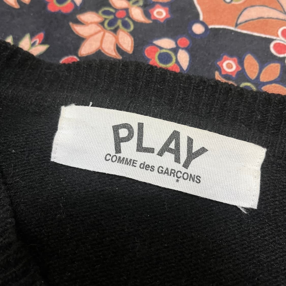 꼼데가르송 여성 니트 가디건 S 상품이미지5