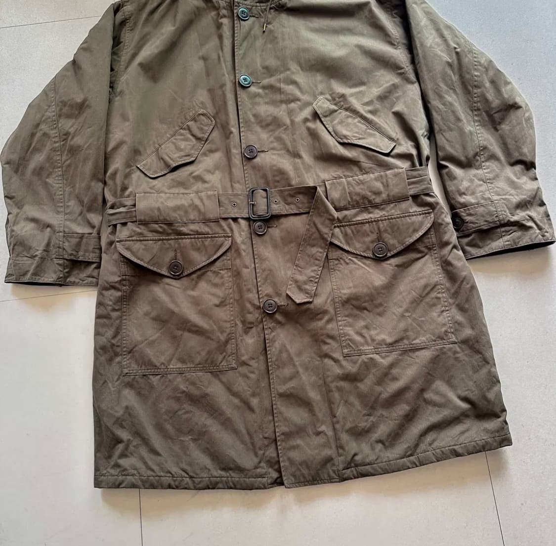 90s 폴로 랄프로렌 M-47 장진호 파카 XL (이태리 람포지퍼) 상품이미지4