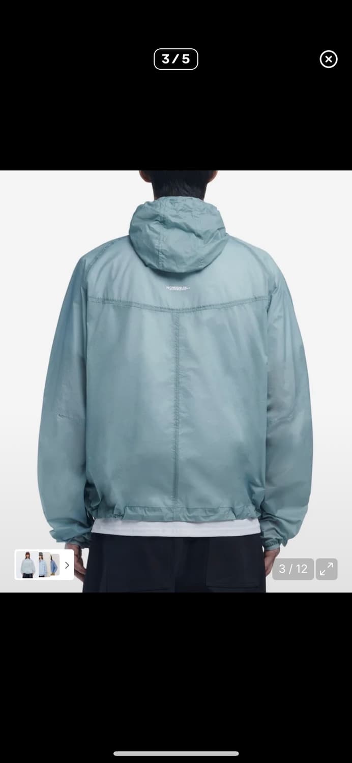 노매뉴얼 바람막이  상품이미지2