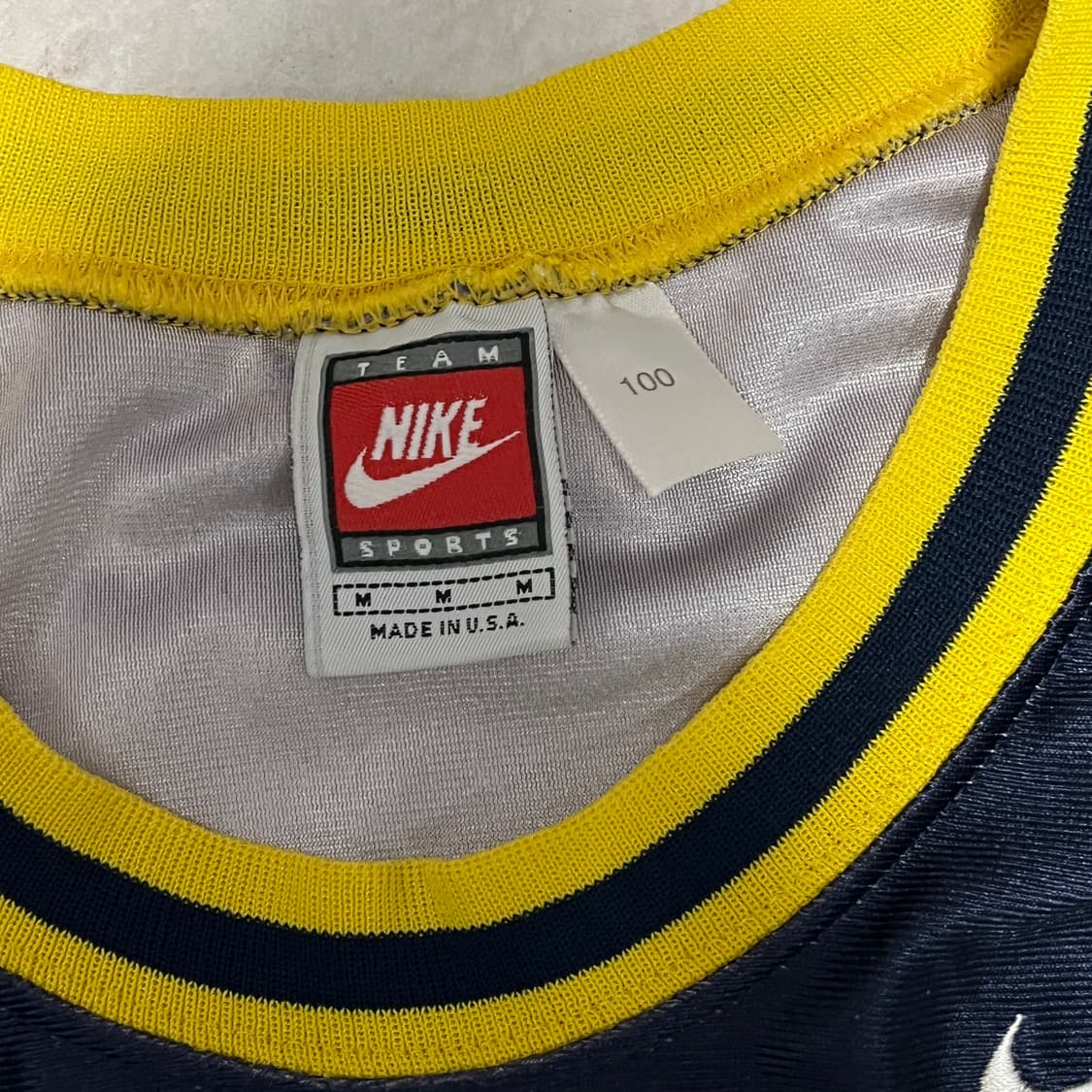 90s NIKE 나이키 미시건 농구져지 M 상품이미지4
