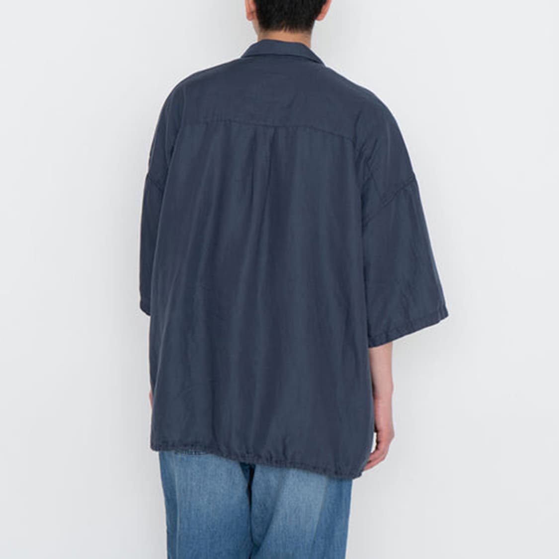 nanamica Open Collar Cupra Hemp Shirt 상품이미지2