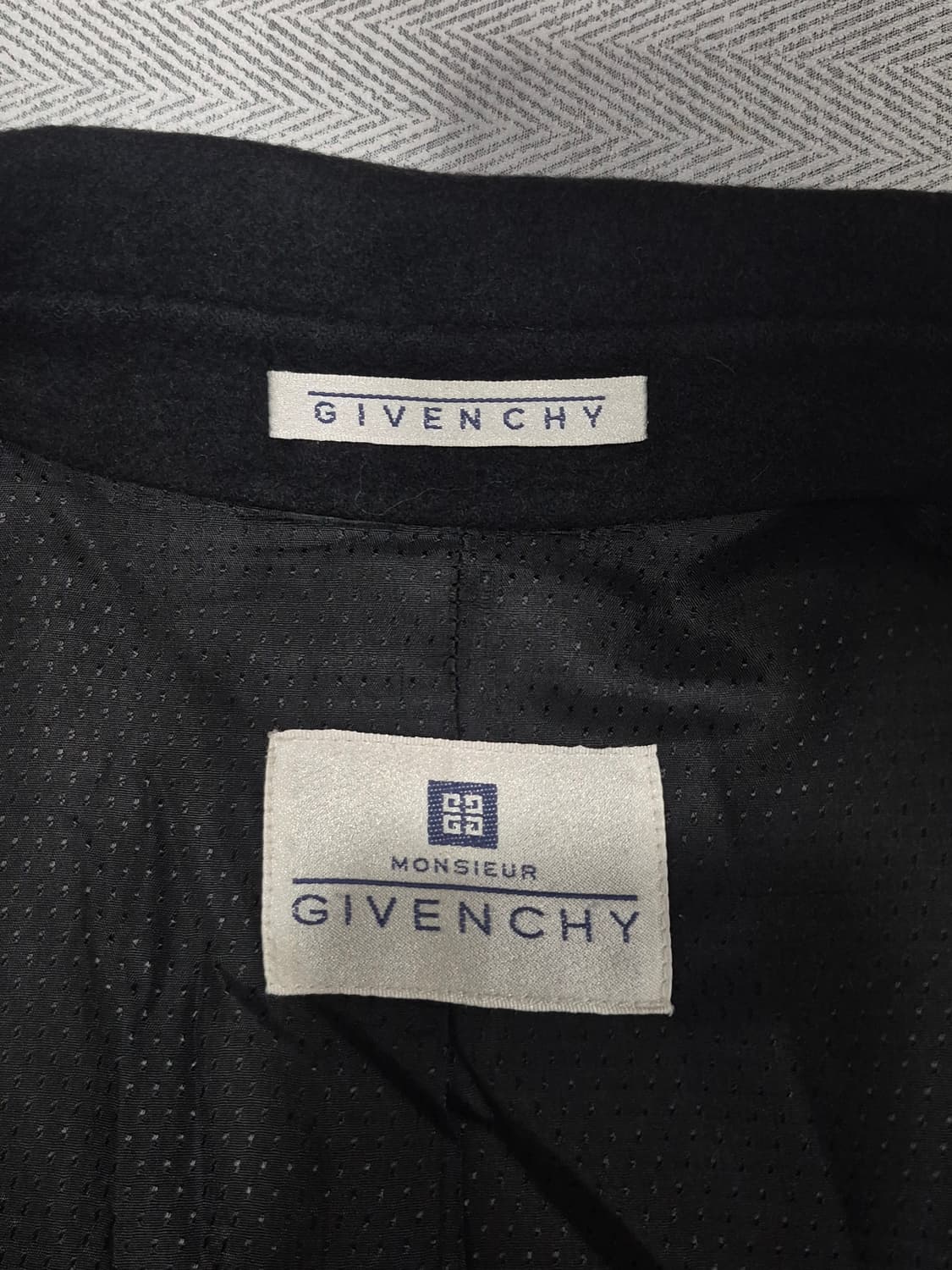 지방시 캐시미어 혼방 롱코트 남성 100사이즈 상품이미지5