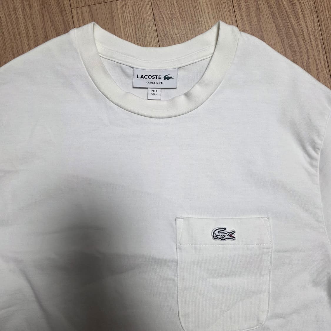 L) 라코스테 라운드 반팔 상품이미지2
