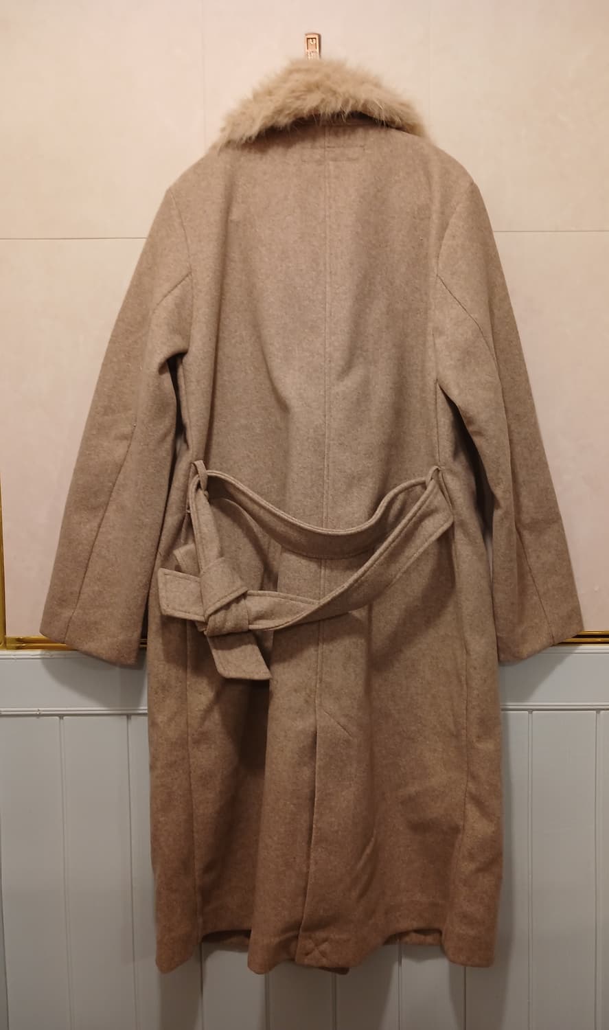 자라 정품 여성 퍼 롱코트 M 사이즈 상품이미지7