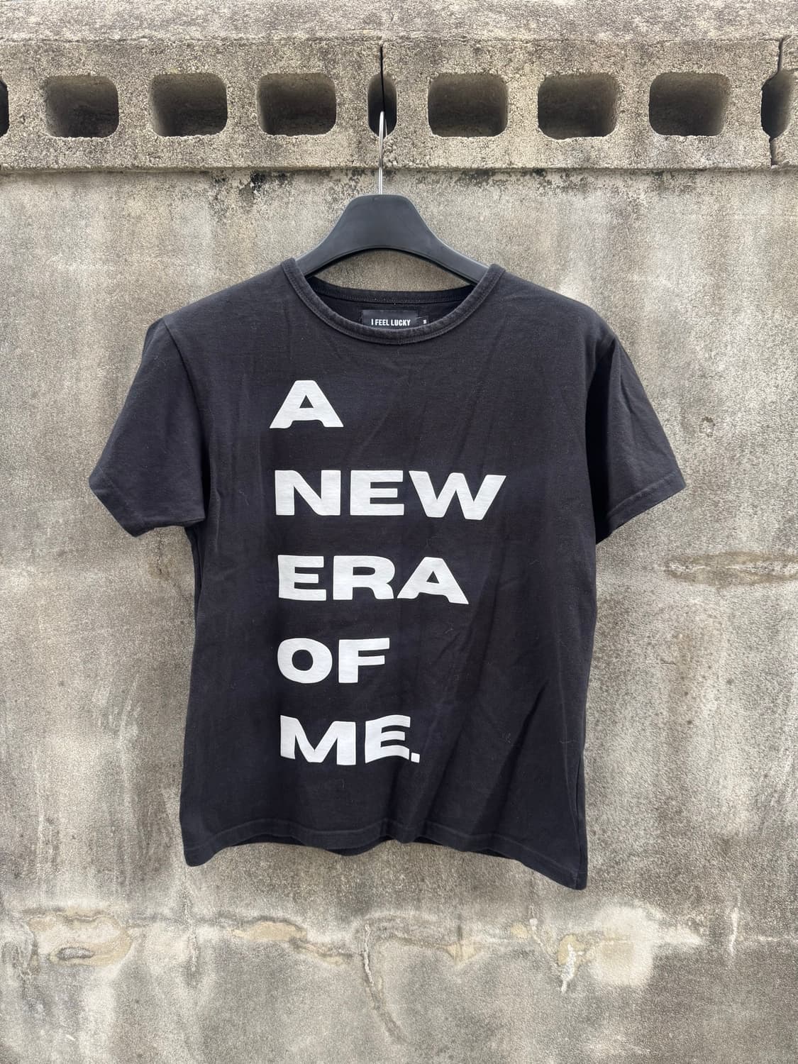I feel lucky New era tshirt black/size M 상품이미지1