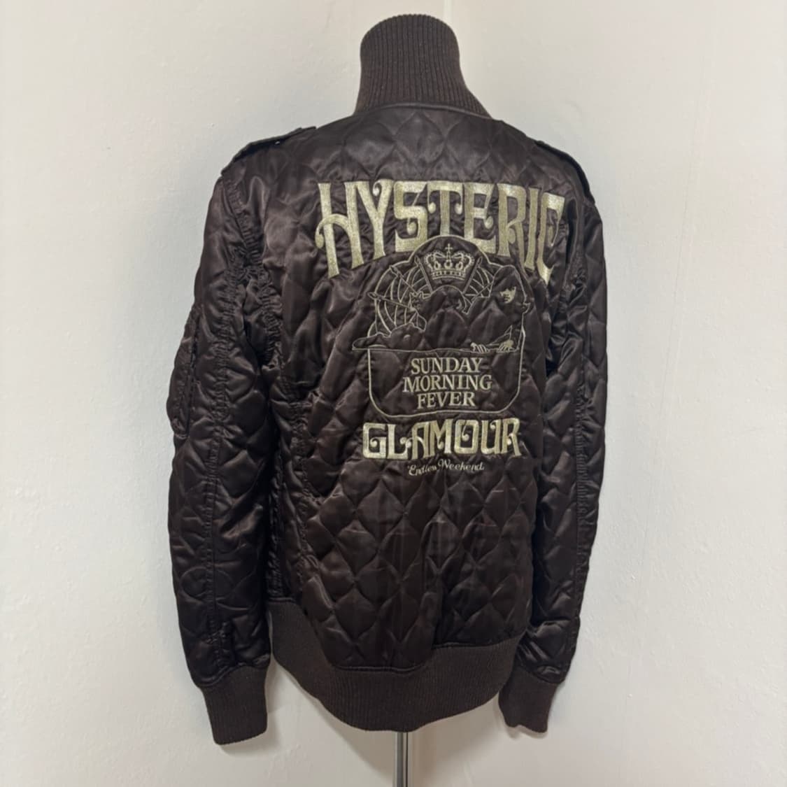 히스테릭글래머 자수 퀼팅 자켓 상품이미지2