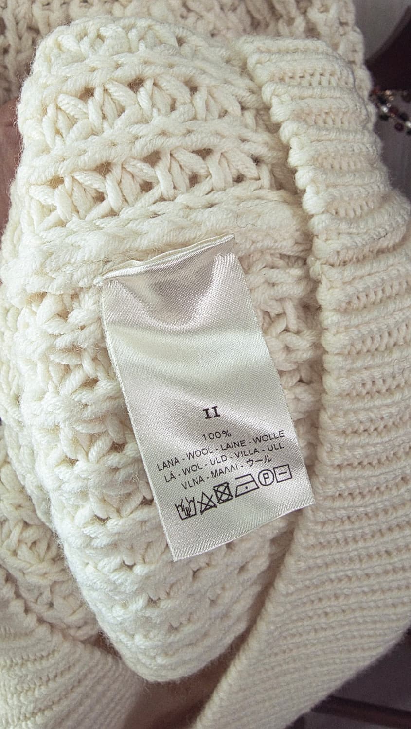 forte_forte 아이보리 울 니트 포르테포르테  이태리 상품이미지7